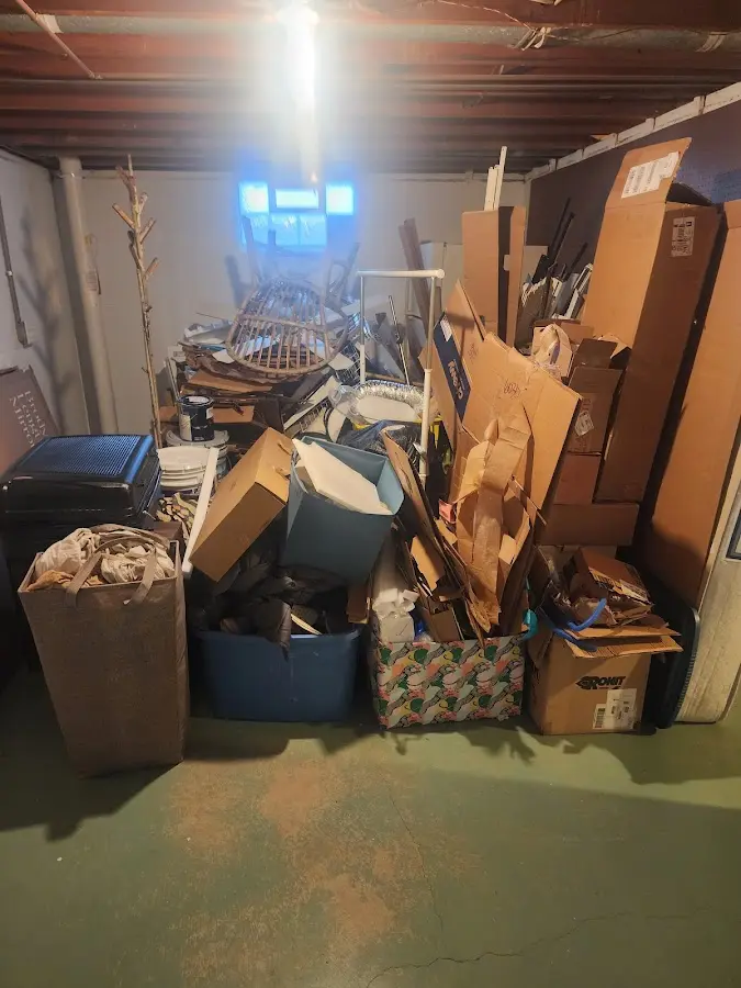 Roll-off dumpster container at job site for Concrete Dumpster Rental in Laguna Beach